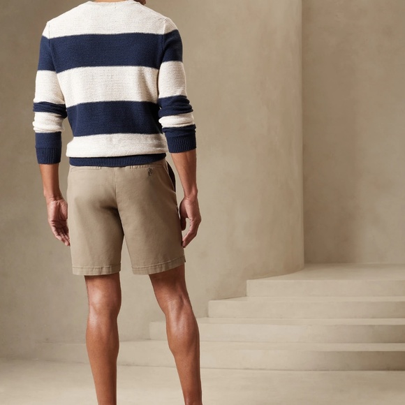 Banana Republic Mens Lived in Shorts 9" Greyi NWT - Picture 4 of 5